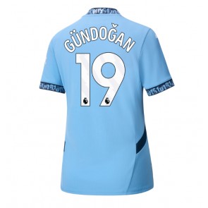 Manchester City Ilkay Gundogan #19 Hemmatröja Kvinnor 2024-25 Kortärmad